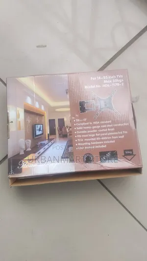 Home Design 14–55" TV Swivel Wall Mount Bracket