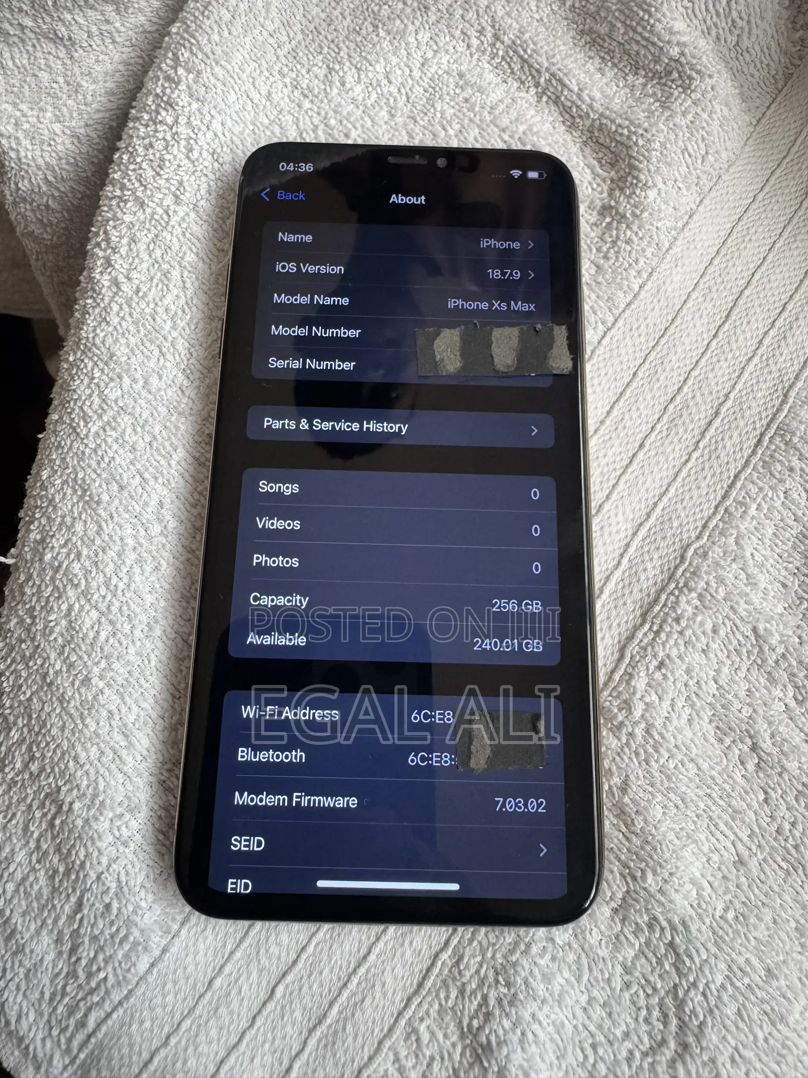 Apple iPhone XS Max 256 GB Black