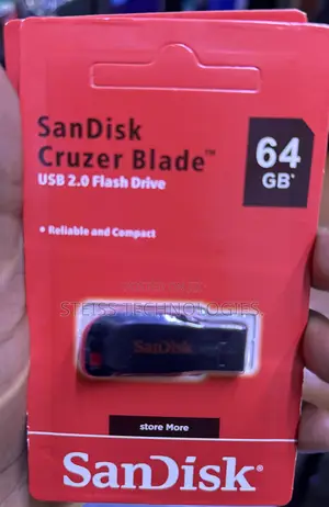 64gb Sandisk Cruzer Blade Flash