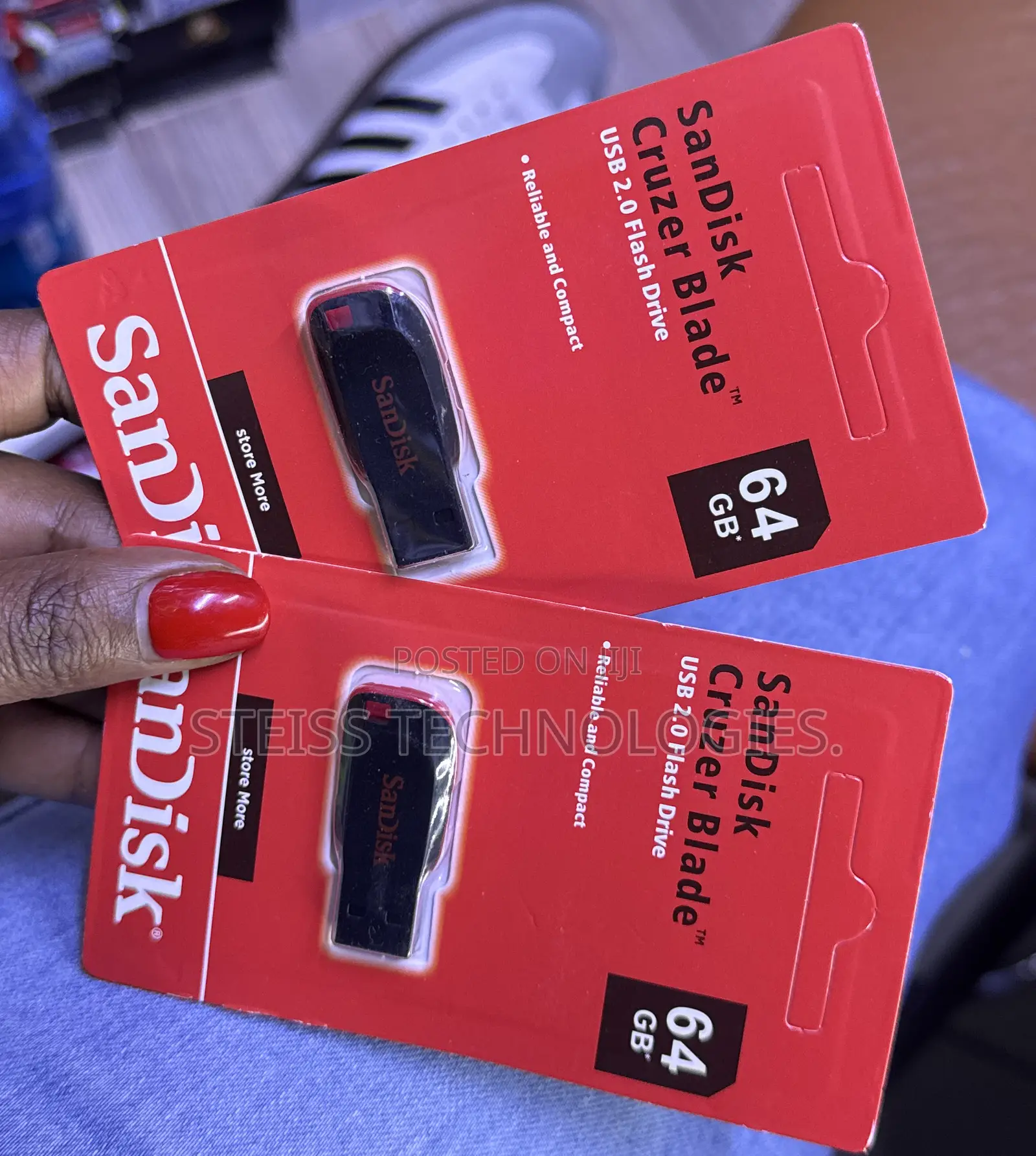 64gb Sandisk Cruzer Blade Flash