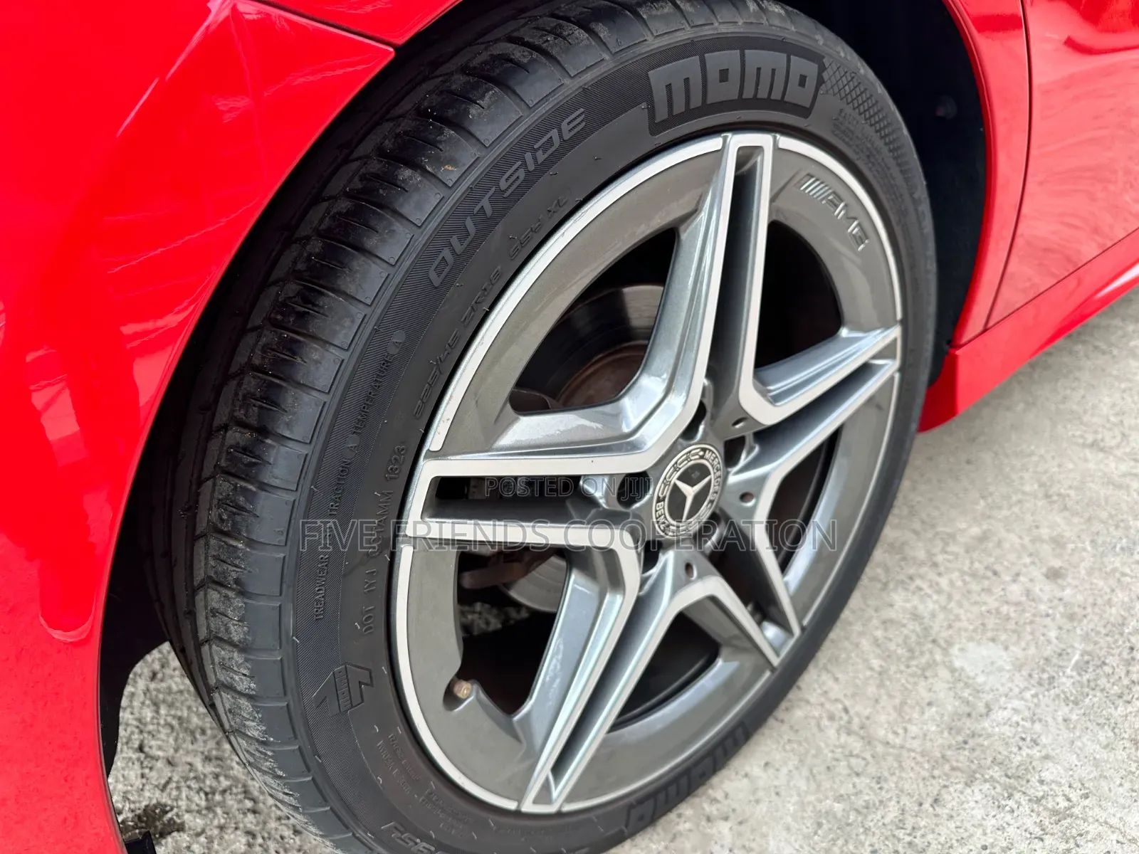 Mercedes-Benz A-Class 2019 Red