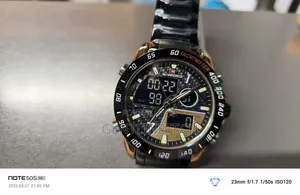 Original Naviforce 9171 Black Quartz Watch