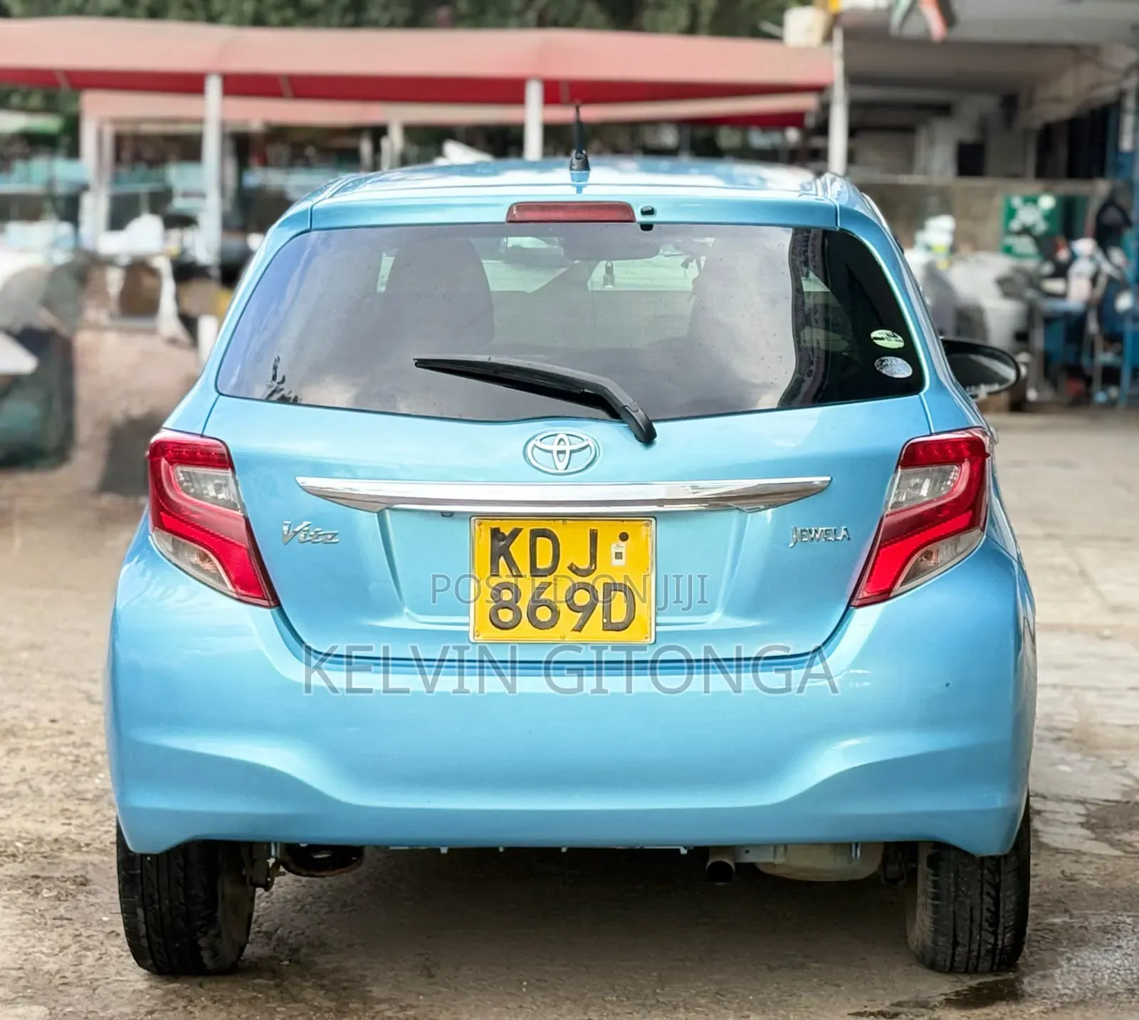 Toyota Vitz 2015 Blue
