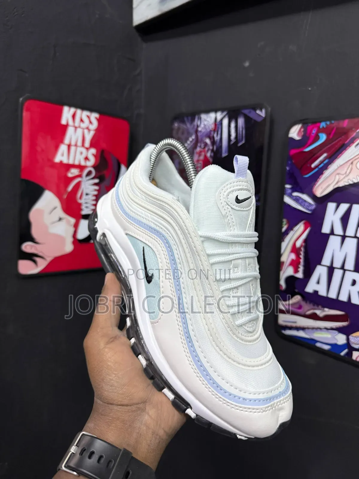 Nike Airmax 97 Olive Blue Sneakers