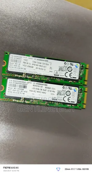 256GB M.2 NVMe SSD Single Notch
