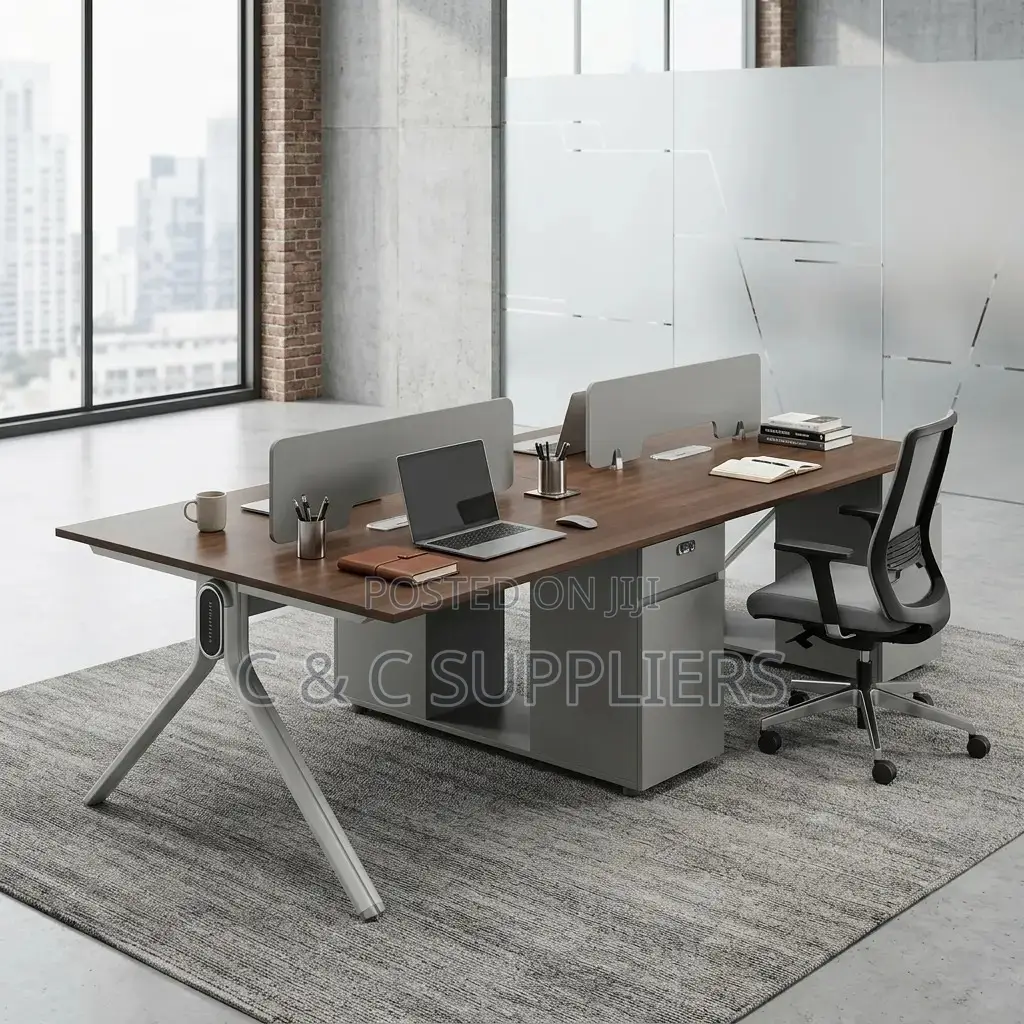 Modular 4-Seater Imported Workstation