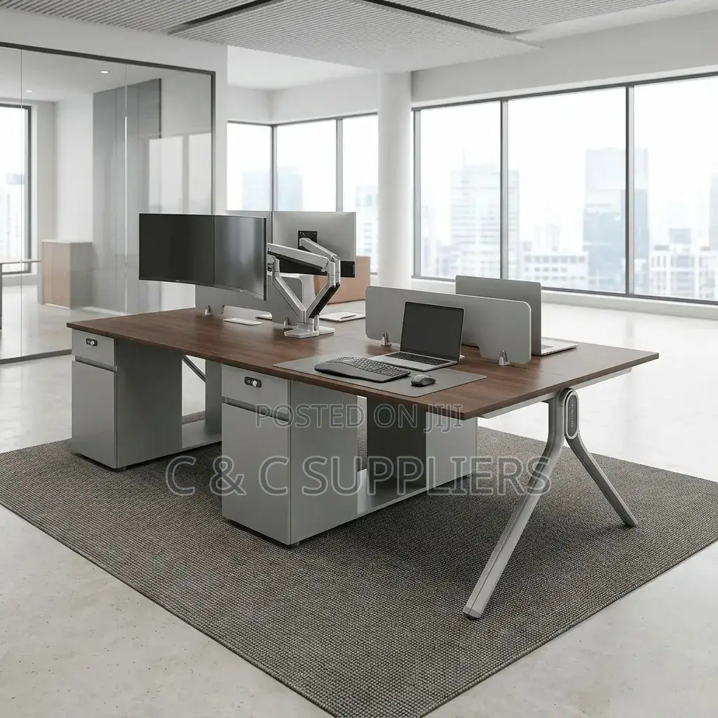 Modular 4-Seater Imported Workstation