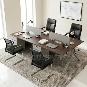 Modular 4-Seater Imported Workstation