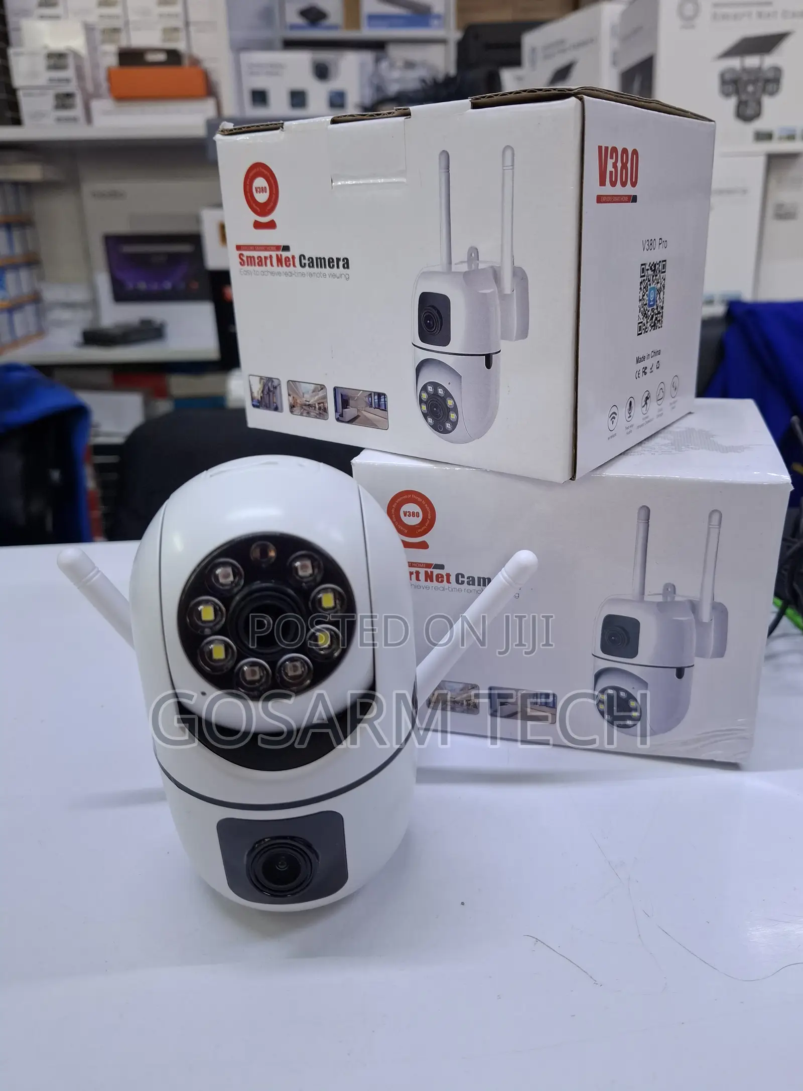 V380 Dual Lens WiFi Bulb Camera – PTZ Security Camera