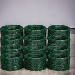 Anti-Theft 100mm,200mm, 450mm 6m /8m/10m Length Barbed Razor Wire