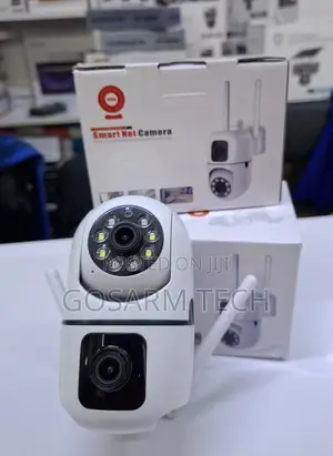 Bulb Wireless Dual Lens Bulb Camera With V380 Pro App
