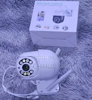 Wireless Outdoor PTZ Camera With Color Night Vision Two-Way Audio