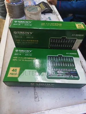 46-Piece 1/4" Drive Socket Wrench Set