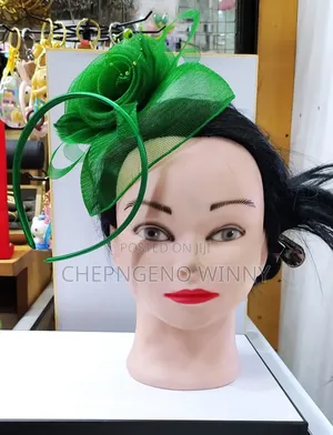 Green Fascinators