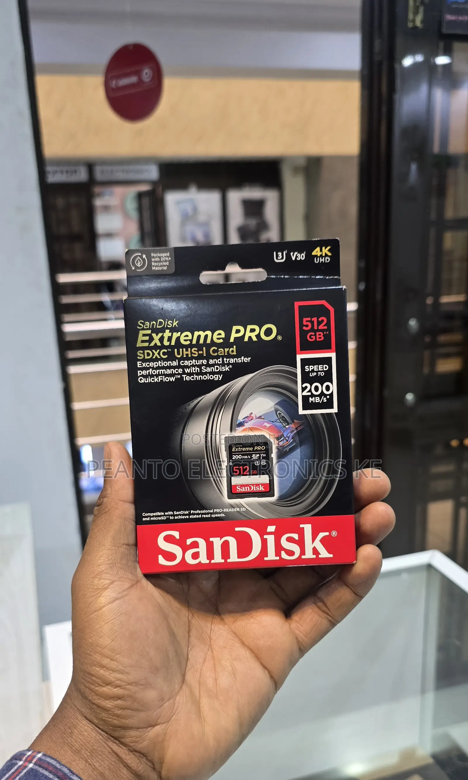 Sandisk 512gb Extreme Pro Uhs-I SDXC