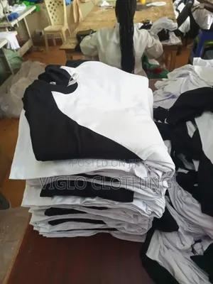 White Black Locally Manufactured Roundnecks