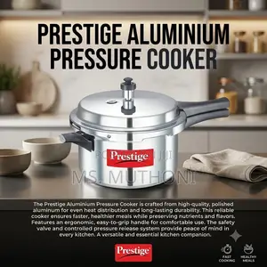 Prestige Aluminium Pressure Cooker (On 3l/ 7.5 L 10 L)