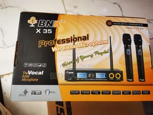 BNK X35 2-Channel Digital UHF Wireless Microphone Set