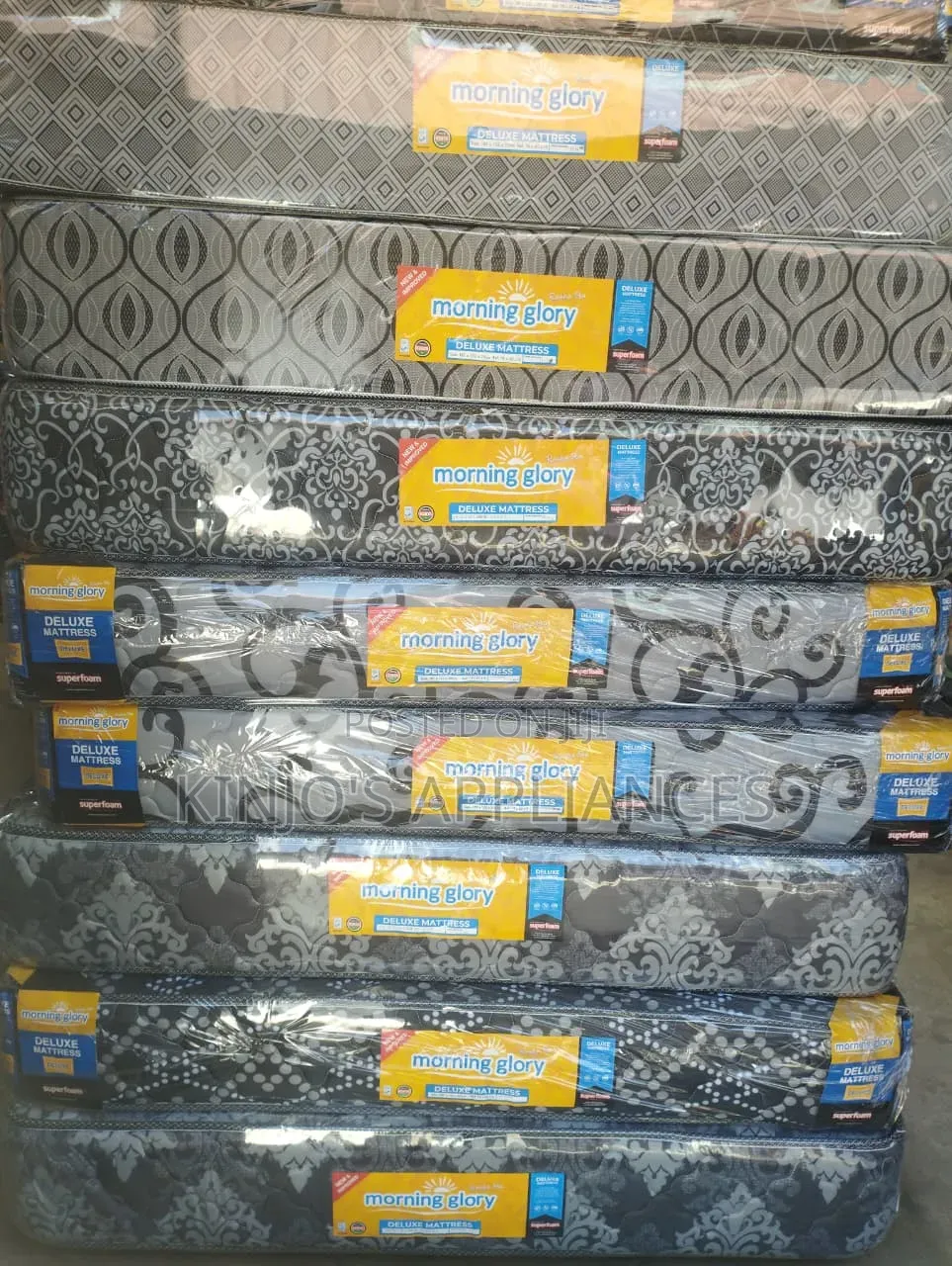 Morning Glory Mattress Medium Density Quilted 6inch 5by6