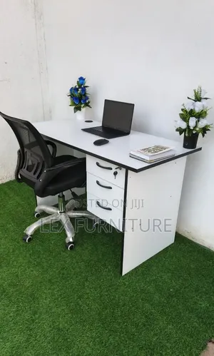 Lowback Office Chair Plus Office Desk New