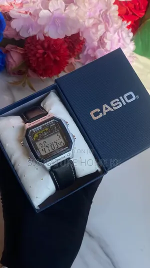 Leather CASIO WORLDTIME Watch