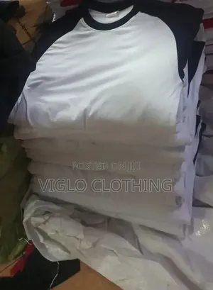 White Black Locally Manufactured Roundnecks