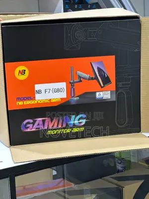 Heavy Duty Multi Angle Adjustable Gaming Monitor Arm 32 to 60 Inches