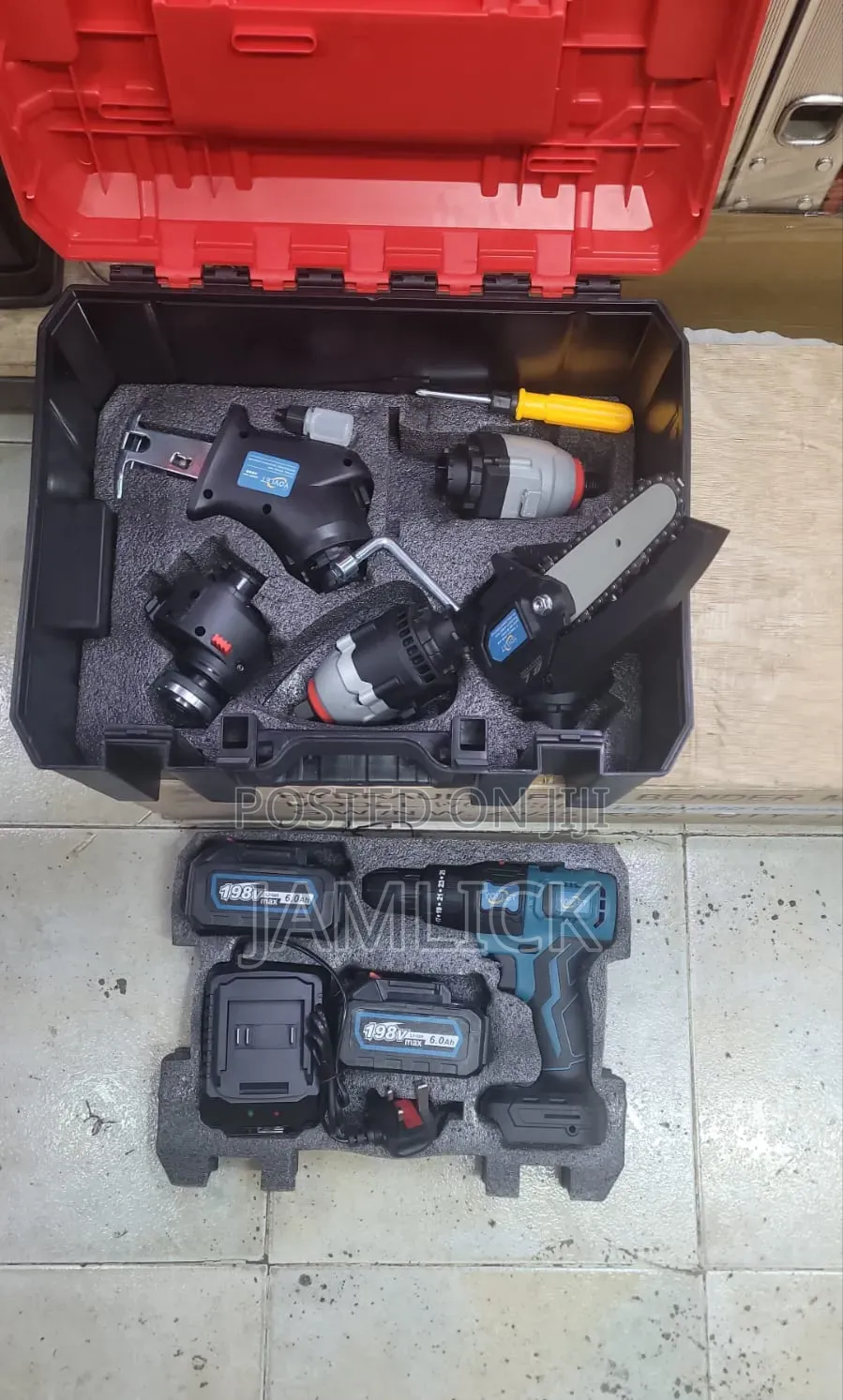 5-in-1 Cordless Multi-Tool Kit With Drill - Rn
