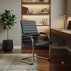 Office Chairs; Leather High Back Office Visitors