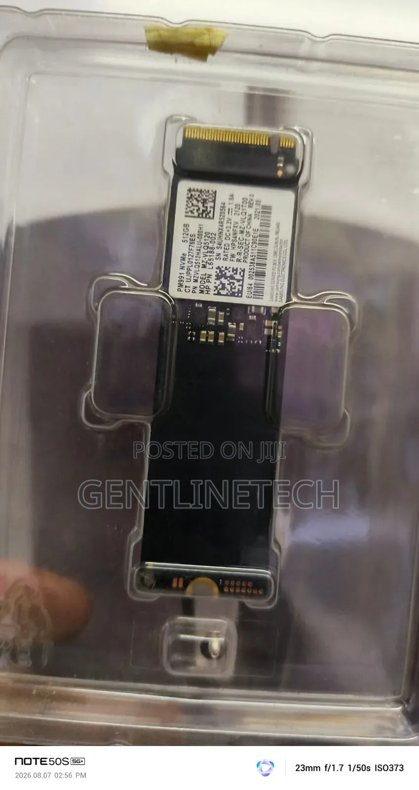 Samsung Pm991 512gb M-Key SSD