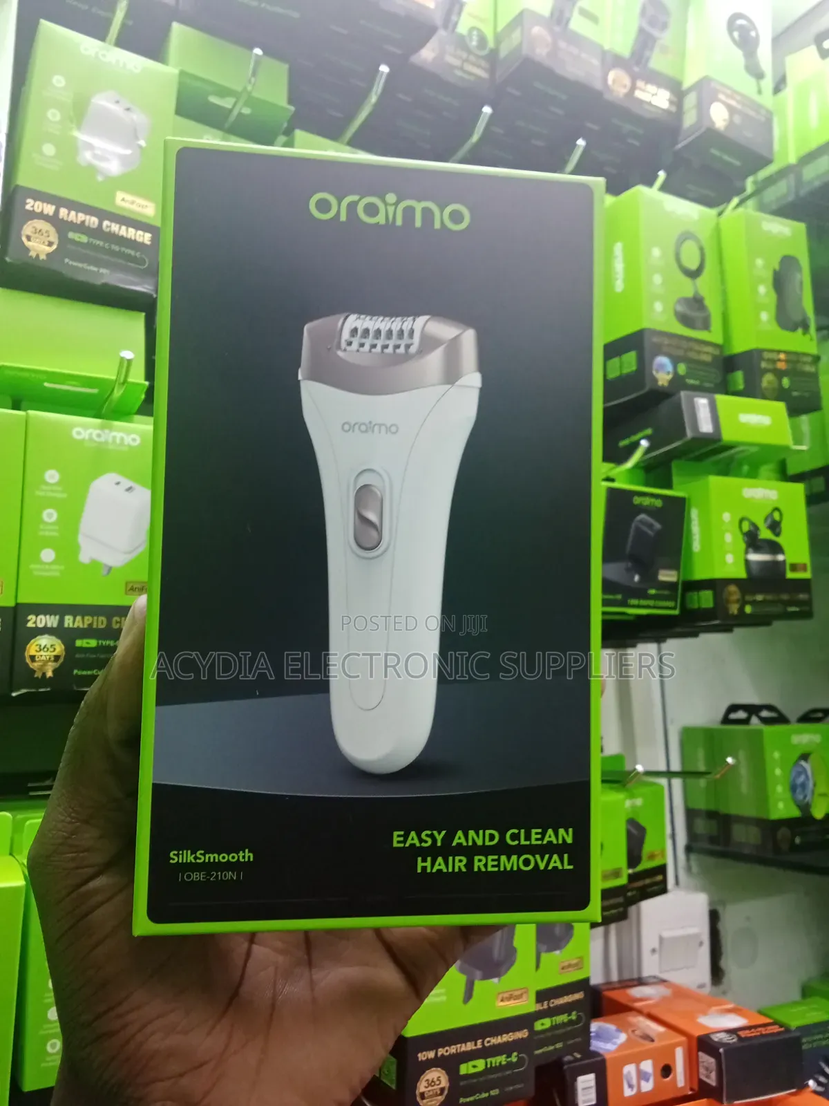 Oraimo SilkSmooth Women Hair Removal Epilator