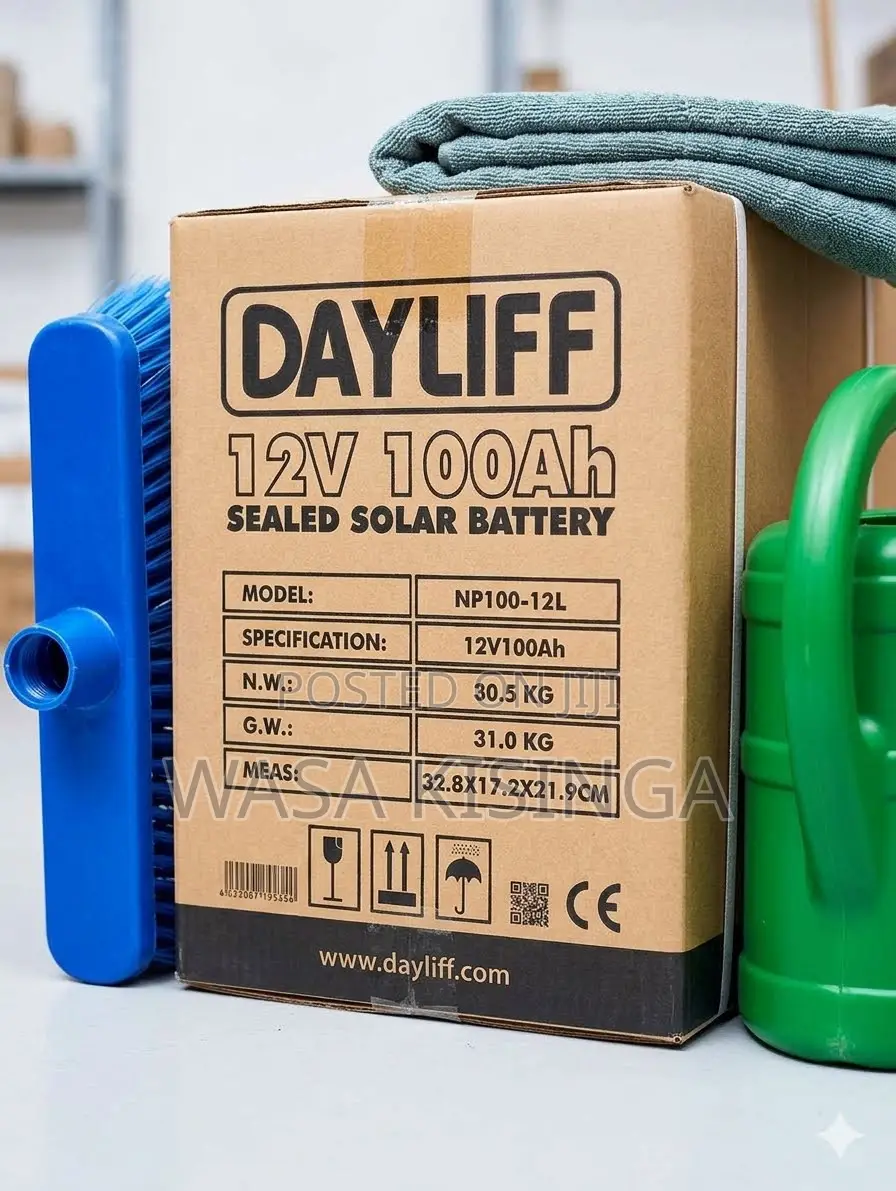 Solar Battery: Dayliff NP100-12L [12V - 100Ah]
