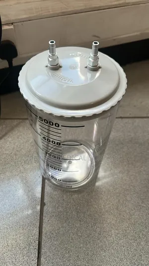 Suction Machine Jar 5000ml – 5 Litre Medical Suction Collection Bottle
