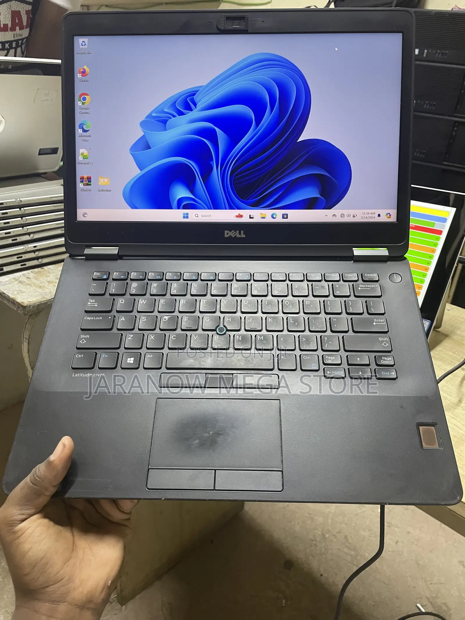 Laptop Dell Latitude E7470 16GB Intel Core i7 SSD 256GB