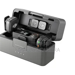 DJI Mic 3 (2 TX + 1 RX + Charging Case), Wireless Microphone