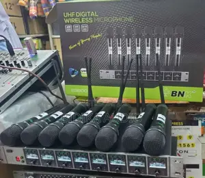 BNK 8-Handheld Wireless Microphone System ES800