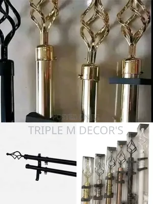 Imported Quality Curtains Rod's 2m Double