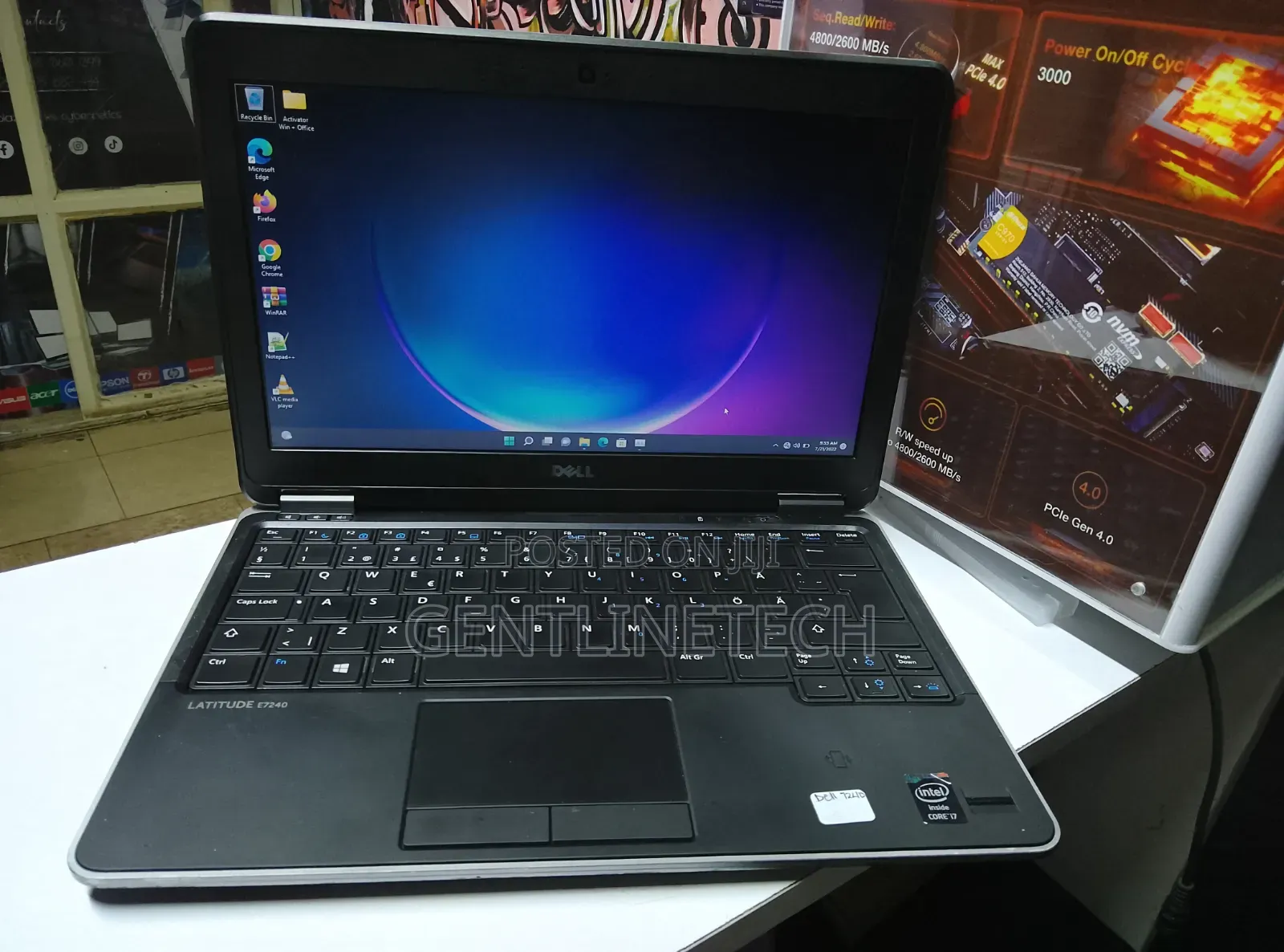 Laptop Dell Latitude E7240 8GB Intel Core i7 SSD 128GB