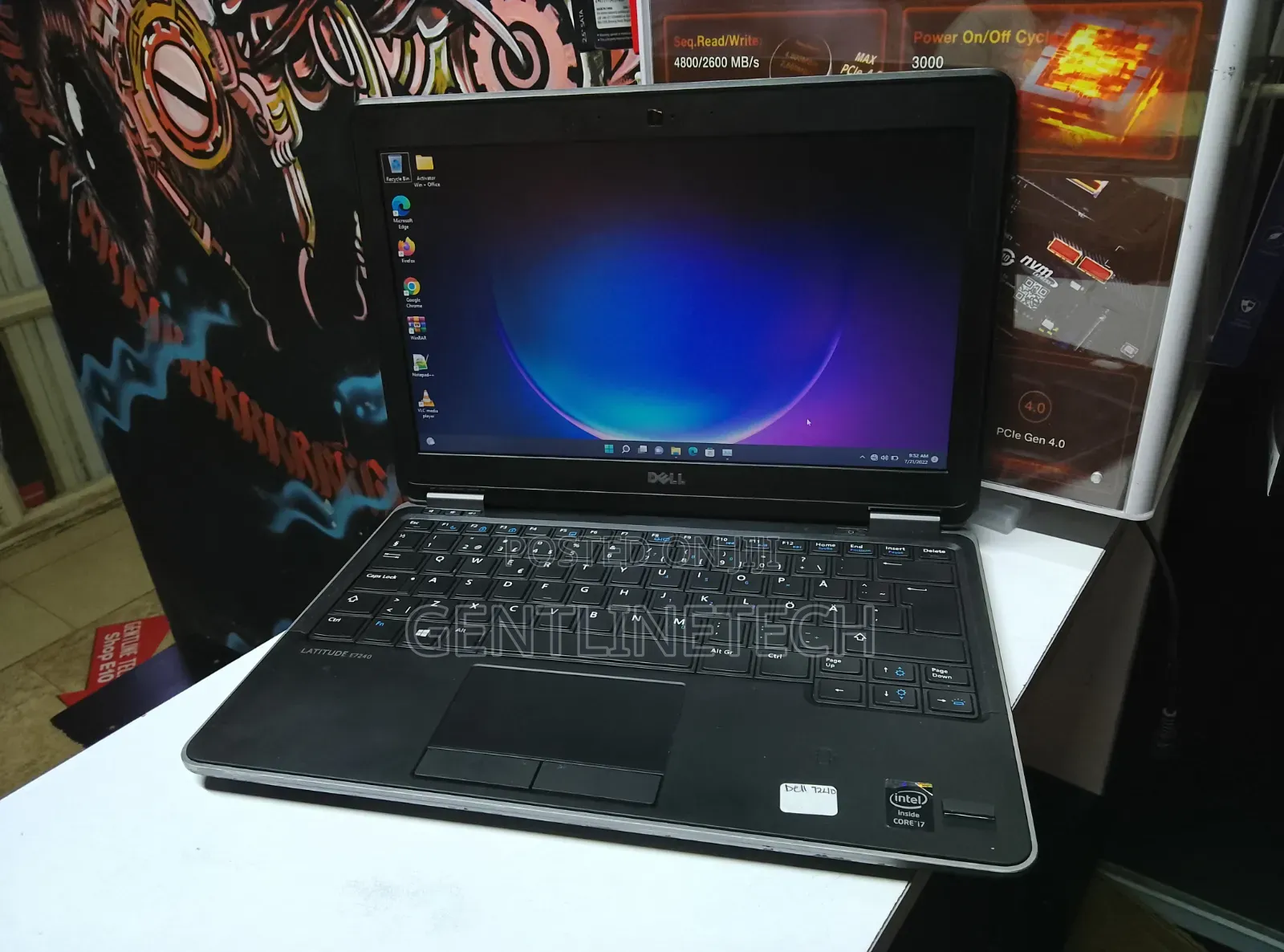 Laptop Dell Latitude E7240 8GB Intel Core i7 SSD 128GB