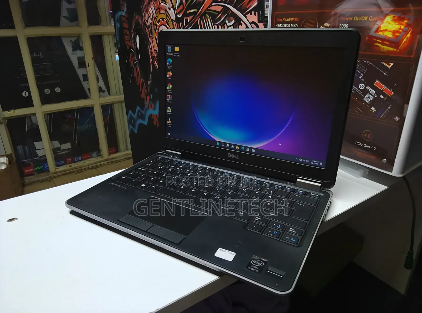 Laptop Dell Latitude E7240 8GB Intel Core i7 SSD 128GB