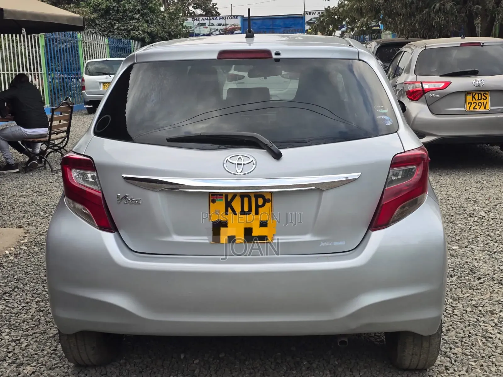 Toyota Vitz 2016 Silver