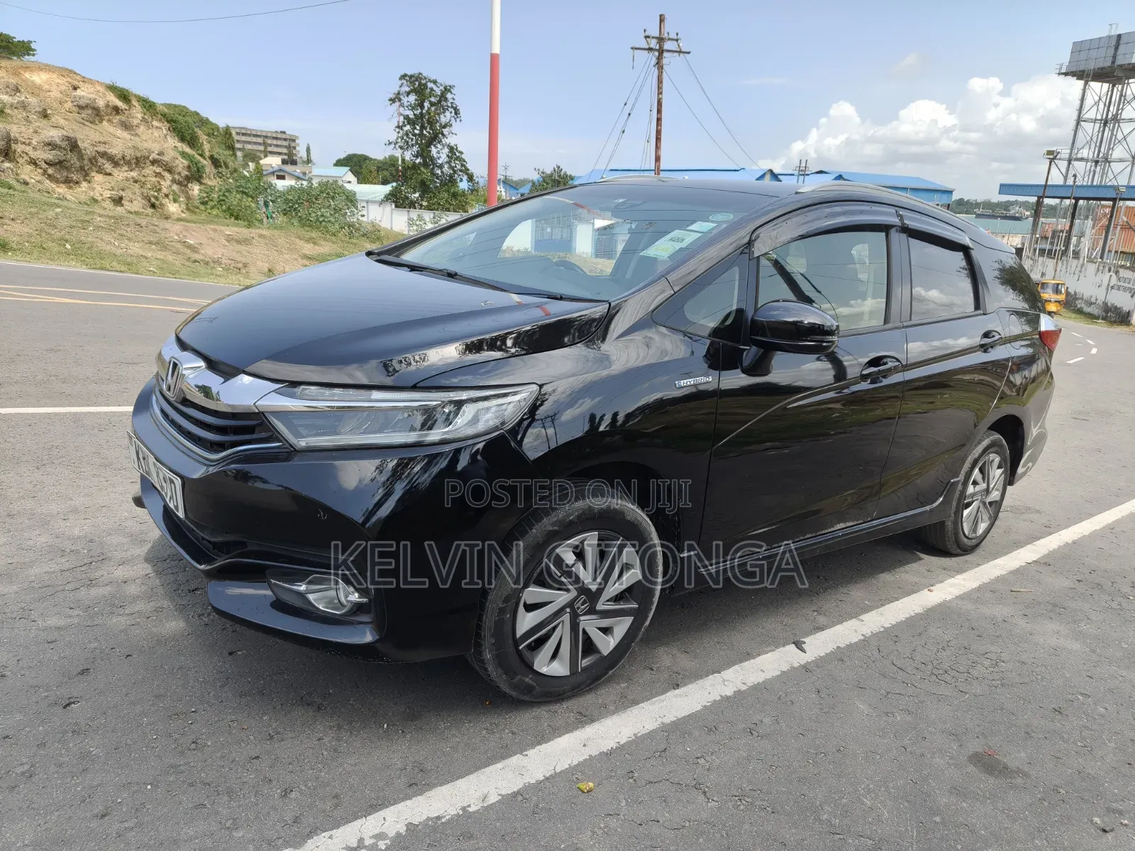 Honda Fit Shuttle 2014 Black