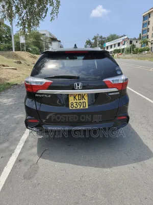 Honda Fit Shuttle 2014 Black
