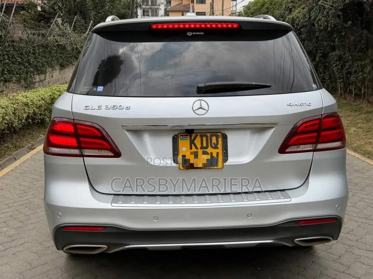 Mercedes-Benz GLE-Class GLE 350d 4MATIC 2017 Silver