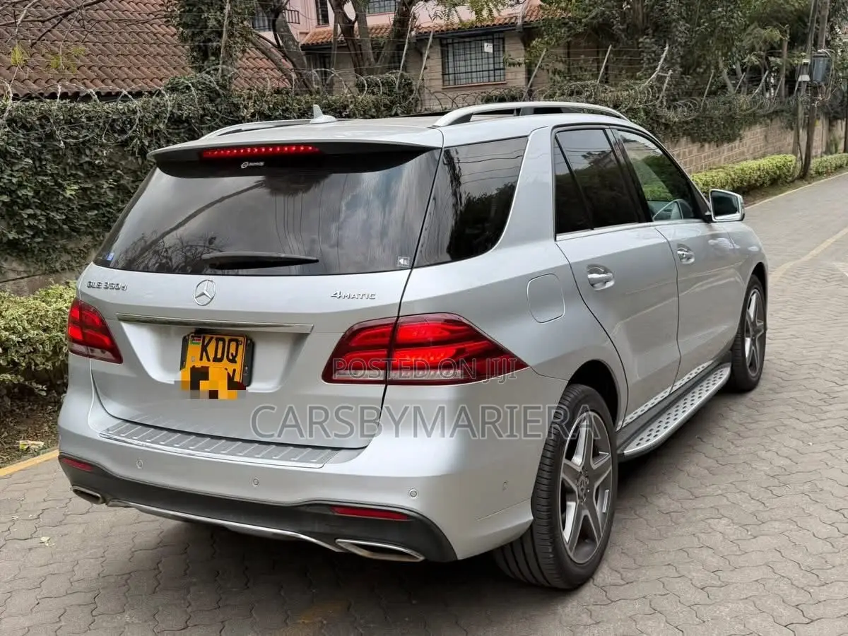 Mercedes-Benz GLE-Class GLE 350d 4MATIC 2017 Silver