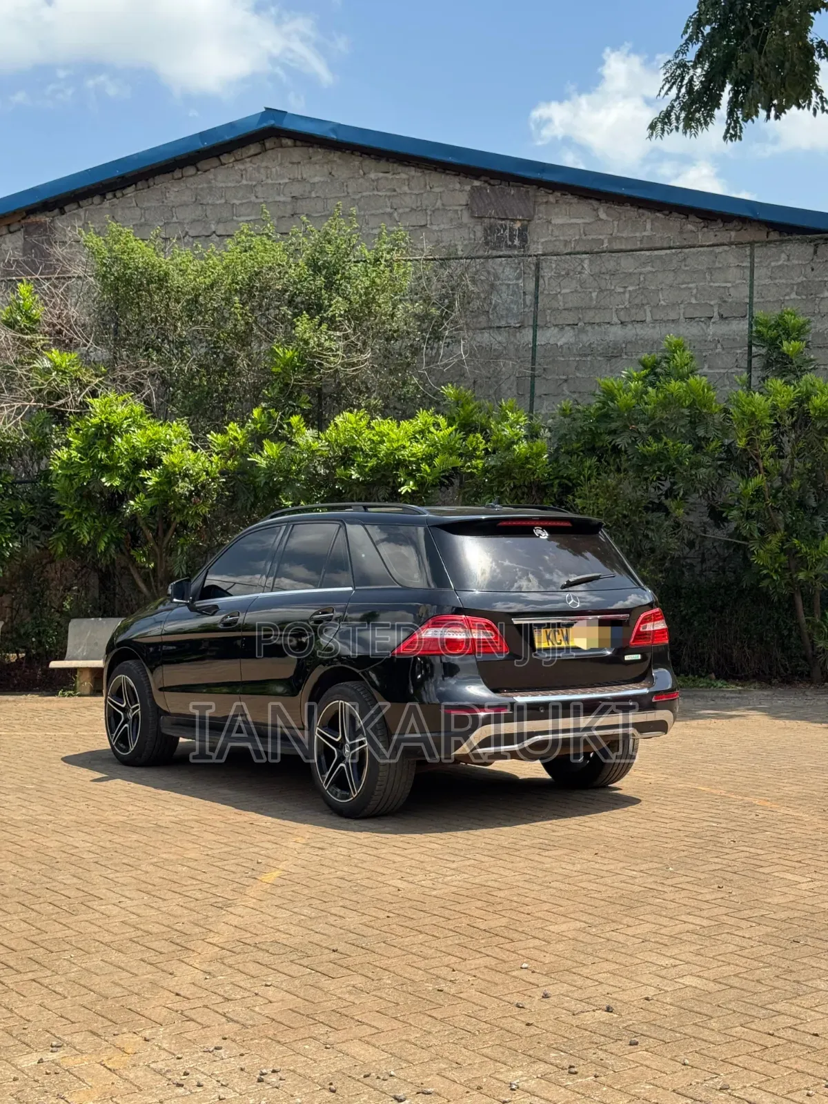 Mercedes-Benz M Class 2012 Black