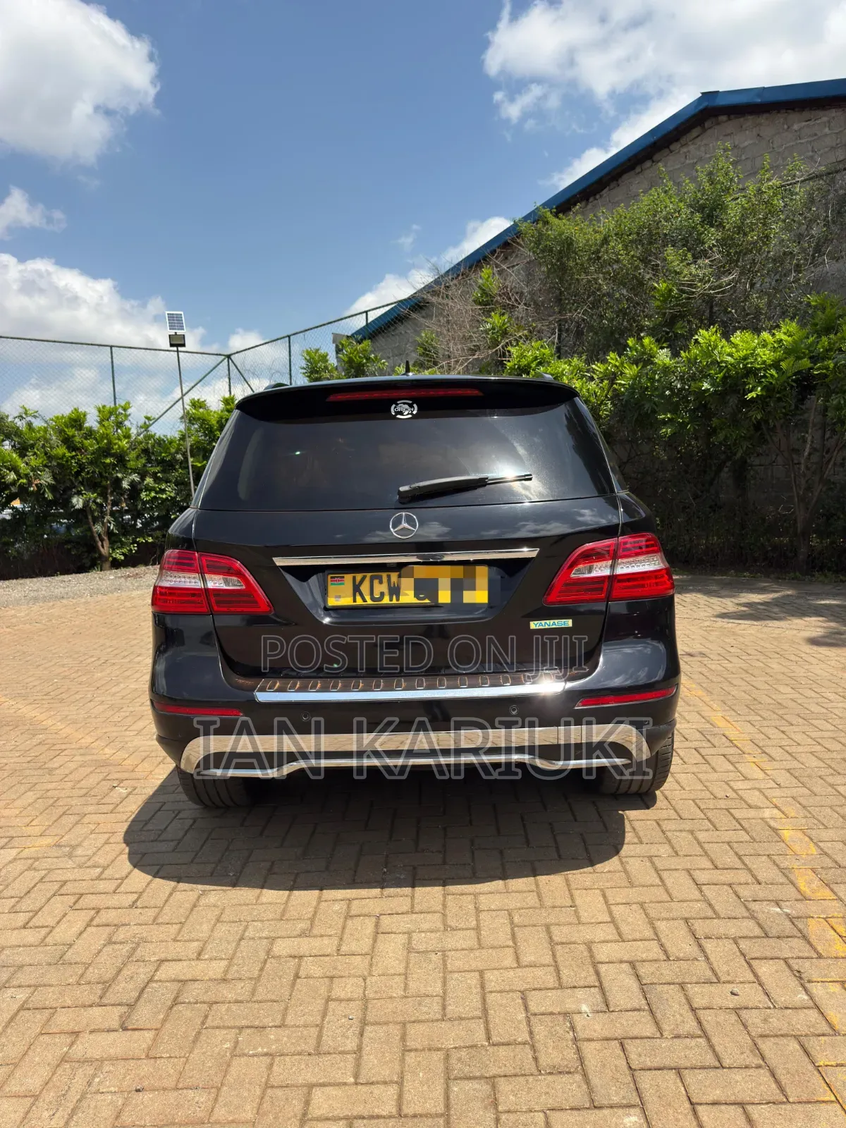 Mercedes-Benz M Class 2012 Black