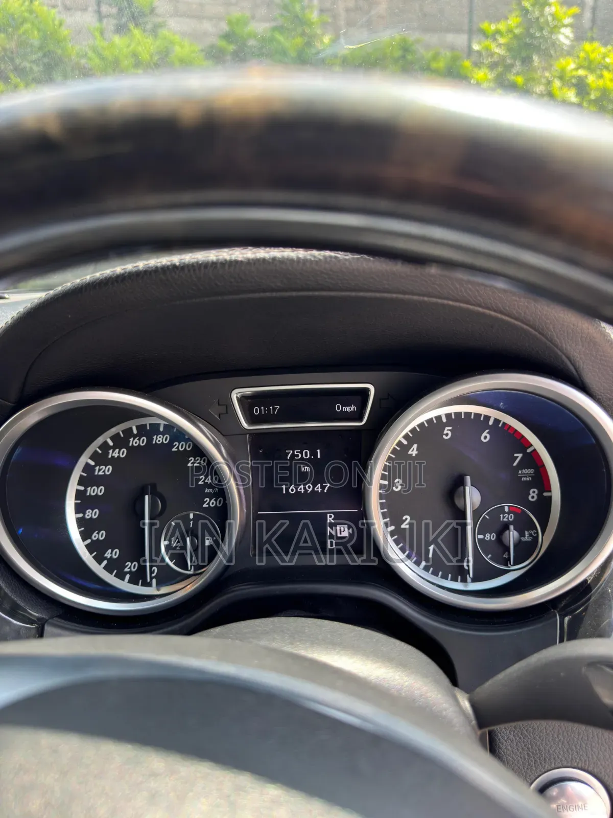 Mercedes-Benz M Class 2012 Black