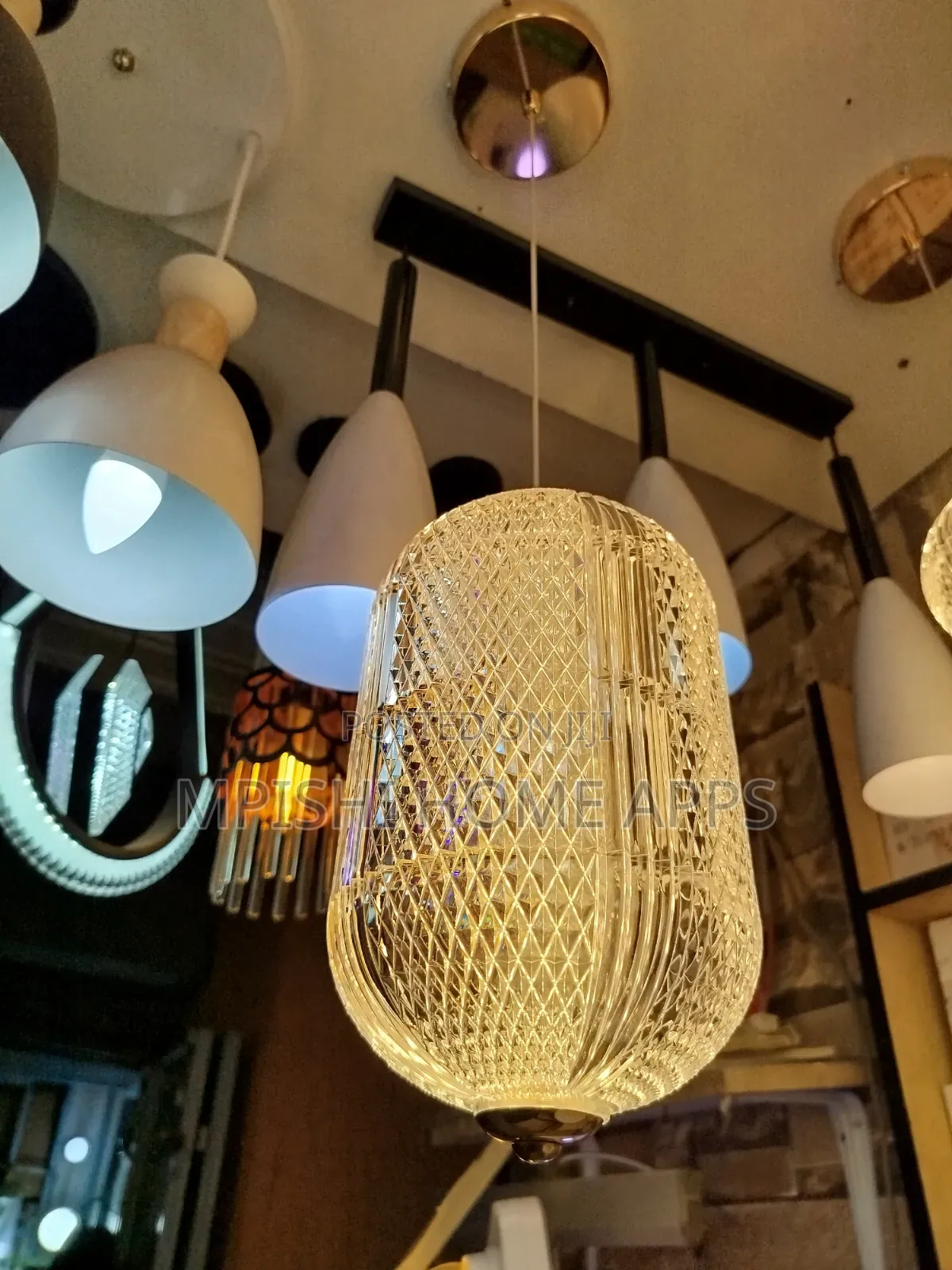 LED Crystal Pendant Light
