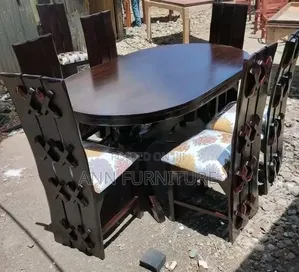 Dinning Table 6seater Dark Chocolate